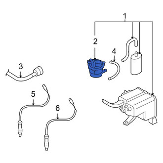 Audi OE - Evaporative Emissions System Leak Detection Pump