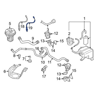 Audi OE - Rear Oxygen Sensor