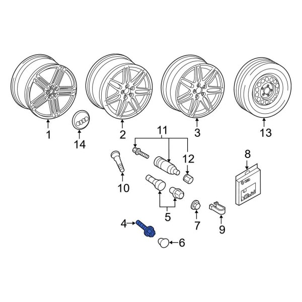 Wheel Lug Bolt