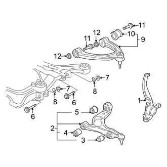 Audi OE - Front Suspension - Suspension Components