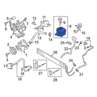 Audi OE - Power Steering Reservoir