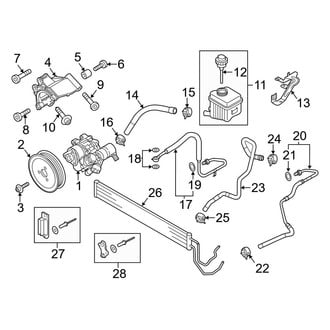 Audi OE - Steering Gear & Linkage - Pump & Hoses