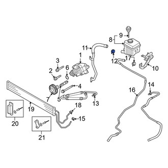 Audi OE - Outer Rack and Pinion Bellows Clamp
