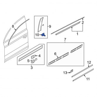 Audi Q7 Door Hardware & Miscellaneous Parts — CARiD.com