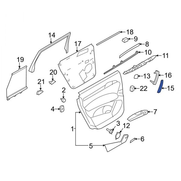 Exterior Door Handle Cover