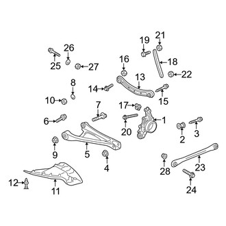 Audi OE - Rear Suspension - Suspension Components