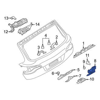 Audi OE - Rear Liftgate Latch