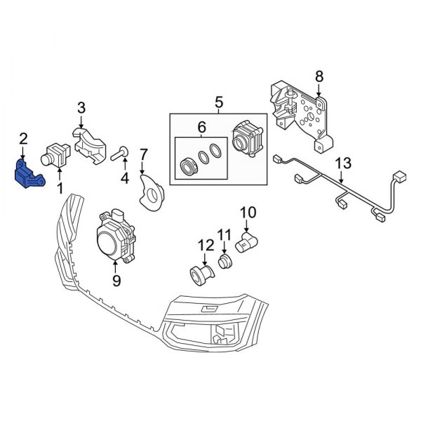 Park Assist Camera Bracket