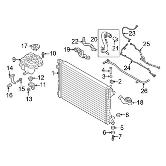 Audi OE - Cooling - Radiator & Components