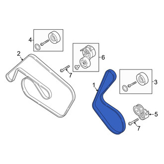 Audi OE - Accessory Drive Belt
