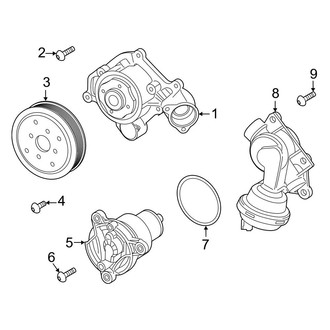 Audi OE - Cooling - Water Pump (Premium / Premium Plus / Prestige 3.0L)