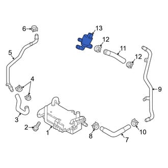 Audi OE - Engine Coolant Control Valve