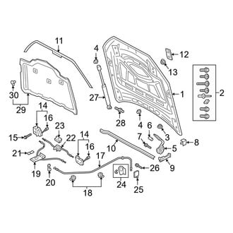 Audi OE - Hood & Components