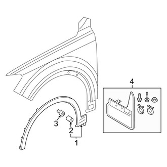 Audi OE - Fender - Exterior Trim