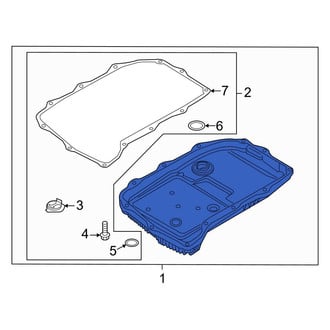 Audi OE - Transmission Oil Pan