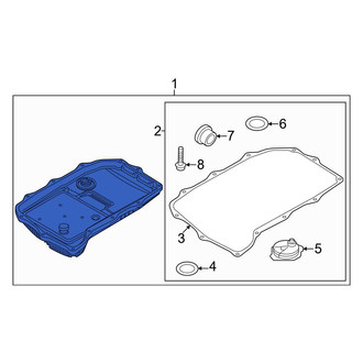 Audi OE - Transmission Oil Pan