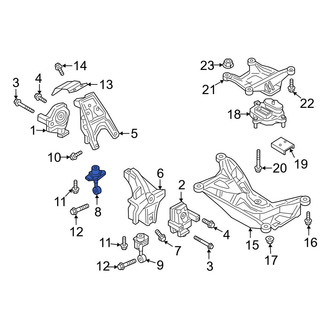 Audi OE - Right Engine Support Rod