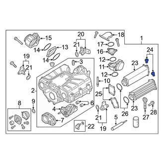 Audi OE - Intercooler Drain Plug