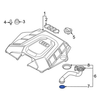 Audi OE - Engine Oil Filler Tube Gasket