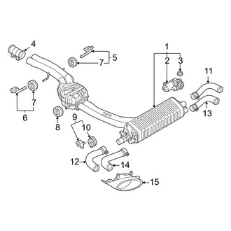 2022 Audi Q7 OEM Exhaust Parts | Systems, Tips — CARiD.com