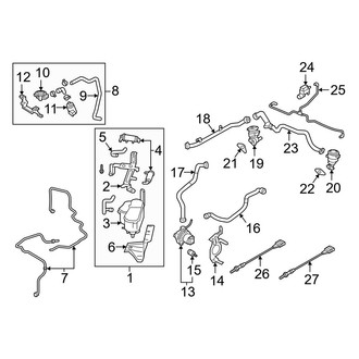 Audi OE - Emission System - Emission Components (3.0L)
