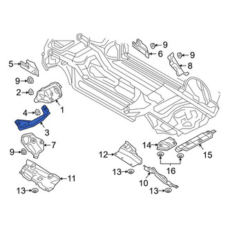 Audi OE - Floor Pan Heat Shield