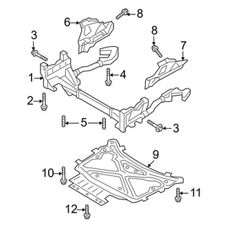 Audi OE - Front Suspension - Suspension Mounting (3.0L Gas)