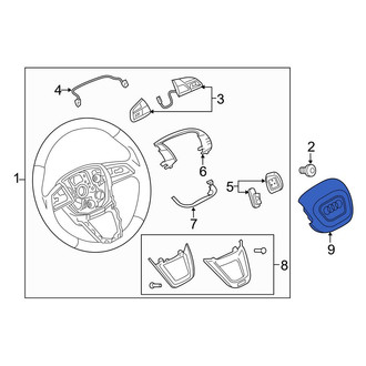 Audi OE - Steering Wheel Air Bag