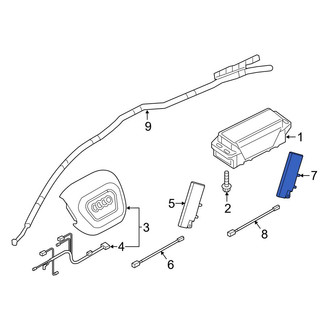 Audi OE - Rear Left Seat Air Bag