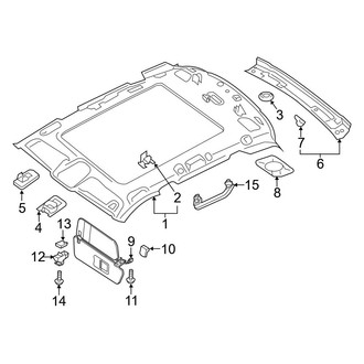 Audi OE - Roof - Interior Trim