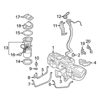 Audi OE - Fuel System Components