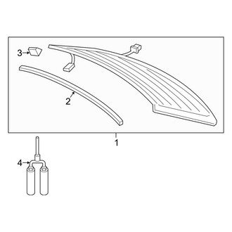 Audi OE - Lift Gate - Glass
