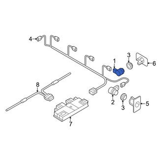Audi OE - Rear Parking Aid Sensor