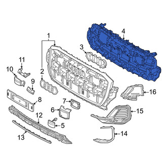 Audi OE - Front Grille Reinforcement