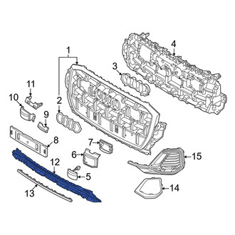 Audi OE - Front Lower Center Grille