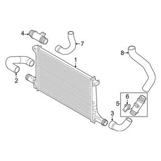 Audi OE - Cooling - Intercooler (2.0L)