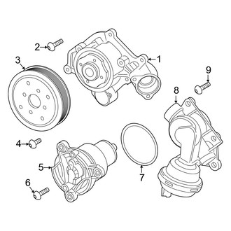 Audi OE - Cooling - Water Pump (Premium / Premium Plus / Prestige 3.0L)