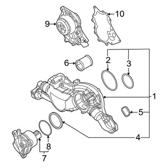 Audi OE - Cooling - Water Pump