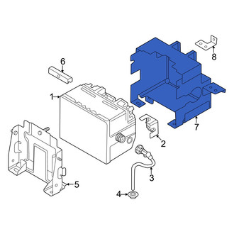 Audi OE - Battery Cover