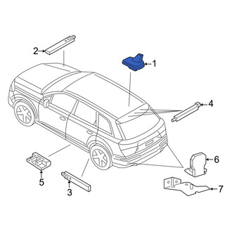 Audi OE - Radio Antenna Assembly