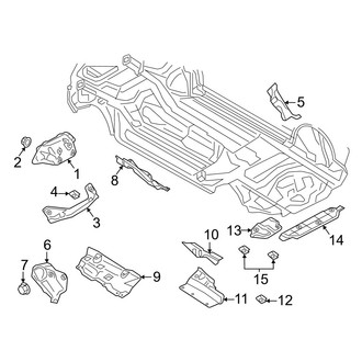 Audi OE - Exhaust System - Heat Shields
