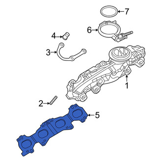 Audi OE - Exhaust Manifold Gasket