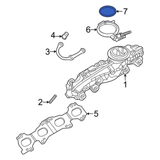 Audi OE - Turbocharger Gasket
