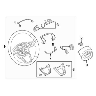 Audi OE - Steering Wheel & Trim