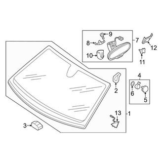 Audi OE - Windshield Glass (Prestige)