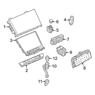 Audi OE - Front Console (Switches & Electrical)
