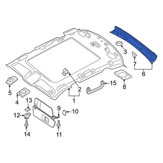 Audi OE - Roof Opening Trim