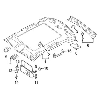 Audi OE - Roof - Interior Trim
