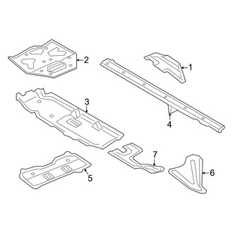 Audi OE - Pillars, Rocker & Floor - Under Cover & Splash Shields