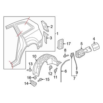Audi OE - Quarter Panel & Components